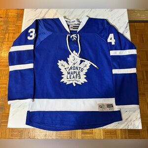 Toronto Maple Leaf Auston Matthews $34 Reebok jersey Sz Youth S/M